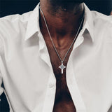 Sterling Silver 12 Constellation Cross Pendant Necklace
