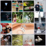 Badminton/Football/BasketballHeart Adjustable Open Ring Statement Creative Sport Style Shape Souvenir Gifts