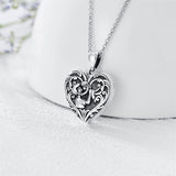 Father Daughter Necklace That Holds Pictures Photo Keep Someone Near to You Sterling SilverCustom Jewelry Personalized