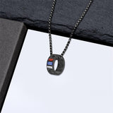 Sterling Silver 10K Gold 14K Gold 18K Gold Personalized Class Pendant Necklace