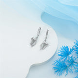 Sterling Silver Microphone  Saxophone Accordion  Clarinet Guitar Harp Leverback Earrings Gifts for Music Lovers