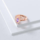 Sterling Silver 10K 14K 18K Gold Personalized Engraving Birthstone Class Ring for High School and College Graduates
