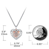 Urn Necklace for Ashes Cremation Jewelry 925 Sterling Silver Memorial Necklace Urn for Human Ashe of Loved Ones