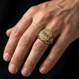 Copper Sterling Silver Custom Birthstone  Engraved Class Ring for Men