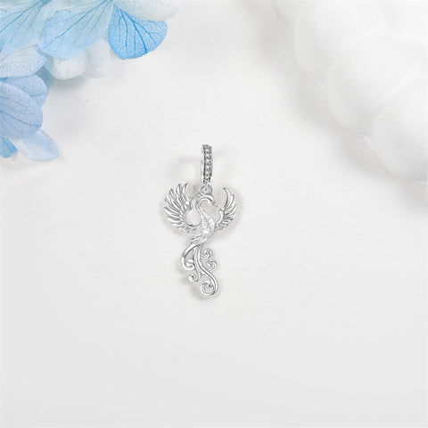 Phoenix Charms for Bracelets 925 Sterling Silver Dangle Pendants Beads Jewelry Gift for Women Girls