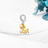 Duck/Guinea Pig Charms Beads Fits Charms Bracelets for Women 925 Sterling Silver Bead Animal Jewelry Gifts for Women