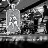 Sterling Silver Dog Tag Baseball Basketball Softball Soccer Pendant Necklace for Men