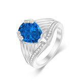 10K 14K 18K Gold 3CT Engagement Wedding Band Promise Ring for Men
