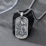 Sterling Silver Dog Tag Baseball Basketball Softball Soccer Pendant Necklace for Men