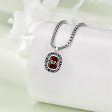 Sterling Silver Custom  Photo High School  College Graduation Necklace