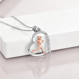 Sports Lovers Gifts for Women Girls Sterling Silver  Pendant Inspirational Jewelry for Sports Lovers