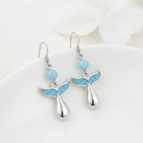 Sterling Silver Turquoise Owl Dragonfly Butterfly Hummingbird Dangle Earrings