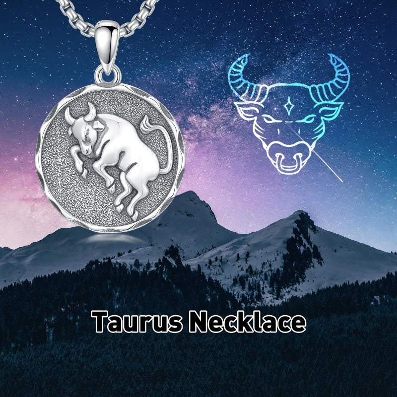 Sterling Silver Constellation Celestial Pendant Necklace Astrology Jewelry Birthday Gifts Christmas