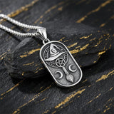 Sterling Silver Memento Mori Tree of Life Anubis Pendant Viking Amulet   Protection Pendant Necklace Egyptian Jewelry Christmas Birthday Gifts