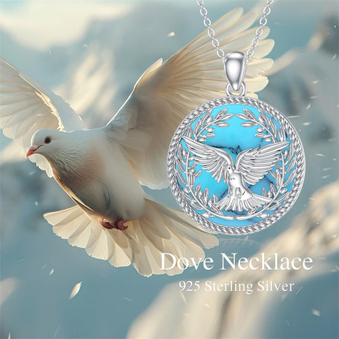 Sterling Silver Bald Eagle Dove Koi Fish Horse Pendant Necklace