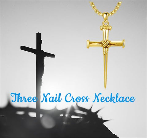 Sterling Silver Crucifix Jesus Pendant Necklace