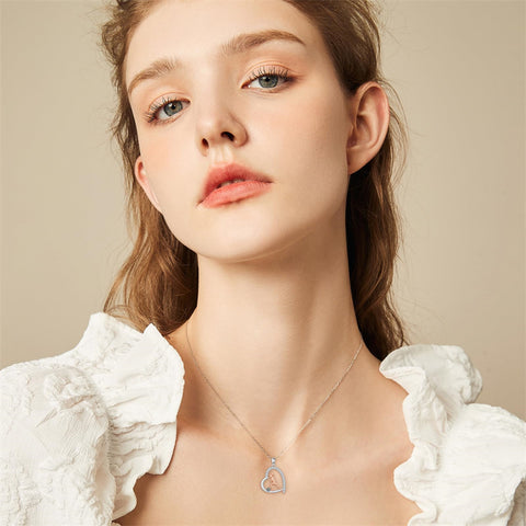 Sterling SIlver Runner Volleyball Tennis Basketball Soccer Inspirational Pendant  Necklace for Women