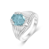 10K 14K 18K Gold 3CT Engagement Wedding Band Promise Ring for Men