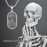 Sterling Silver Memento Mori Tree of Life Anubis Pendant Viking Amulet   Protection Pendant Necklace Egyptian Jewelry Christmas Birthday Gifts