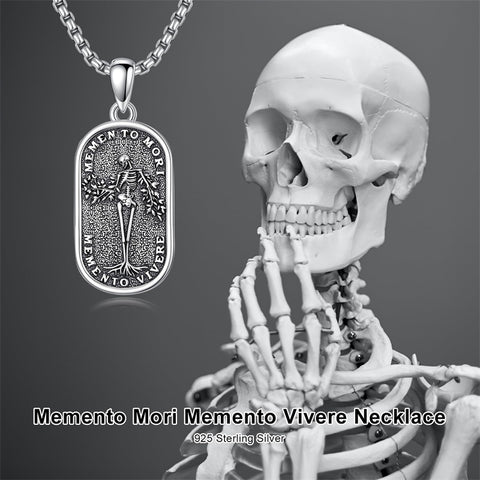 Sterling Silver Memento Mori Tree of Life Anubis Pendant Viking Amulet   Protection Pendant Necklace Egyptian Jewelry Christmas Birthday Gifts