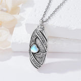 Sterling Silver Oval Paw Prints Dog FootPrints  Heart Rabbit Urn Necklace for Ashes Keepsake Jewelry for Women