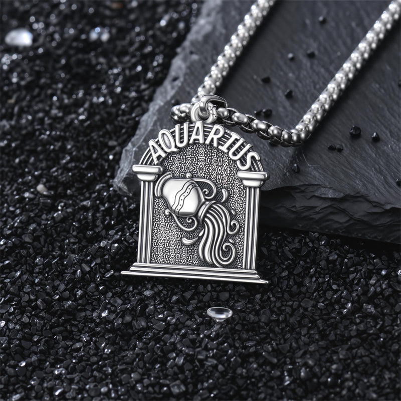 Sterling Silver Constellation Celestial Pendant Necklace