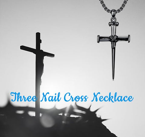 Sterling Silver Crucifix Jesus Pendant Necklace