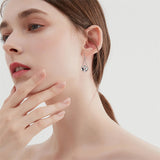 Cow Earrings 925 Sterling Silver Cute Cow Dangle Earrings Animal Jewelry Gifts for Women Girls
