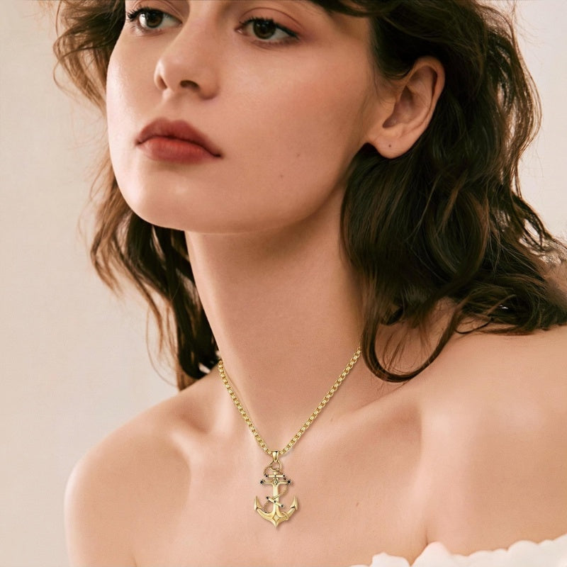 14K Gold Plated Cross Pendant Necklace Christian Jewelry Gifts