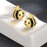 Bee Earrings Cute Baby Animal Stud Earrings Jewelry Gifts for Women Teens Girls