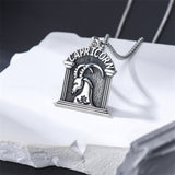 Sterling Silver Constellation Celestial Pendant Necklace