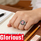 Sterling Silver Customizable Birthstone Engraved 2026 High School College Graduation Class Ring