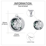 Dragon Moss Agate NecklaceJewelry Gifts for Women Girls