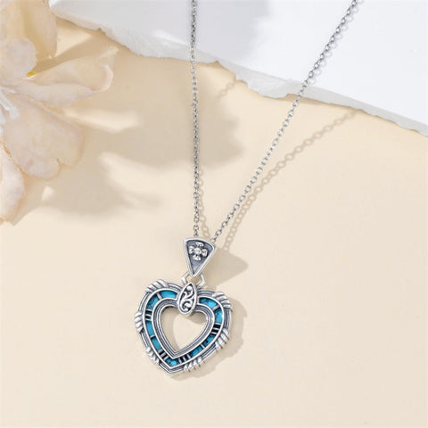 Sterling Silver Cowboy Boot Cowgirl Pendant Necklace