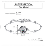 Butterfly Urn Bracelet for Ashes for Women Sterling Silver Cremation Butterfly Jewelry for Women Heart Urn
