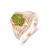 10K 14K 18K Gold 3CT Engagement Wedding Band Promise Ring for Men