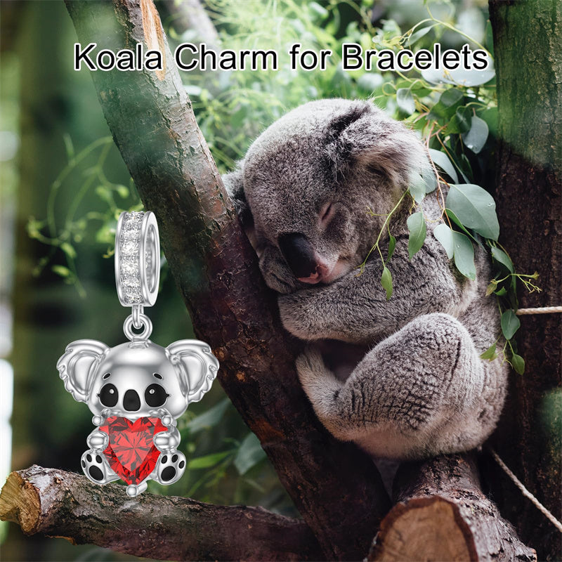 Sterling Silver Cubic Zircon Koala Pig Butterfly Scorpion Dragonfly Bead Charms