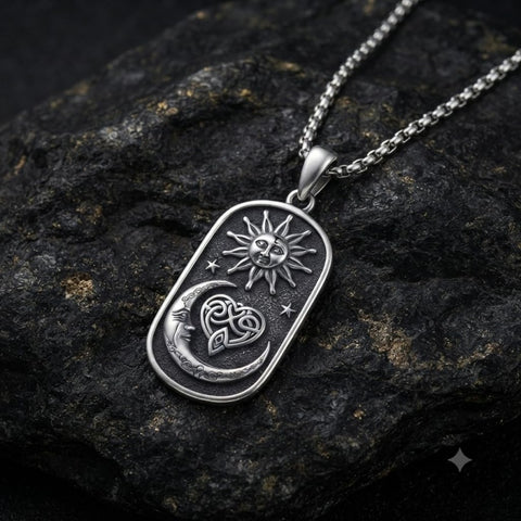 Sterling Silver Memento Mori Tree of Life Anubis Pendant Viking Amulet   Protection Pendant Necklace Halloween Gift