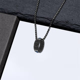 Sterling Silver 10K Gold 14K Gold 18K Gold Personalized Birthstone Engraved 2025 Class Pendant Necklace for Men