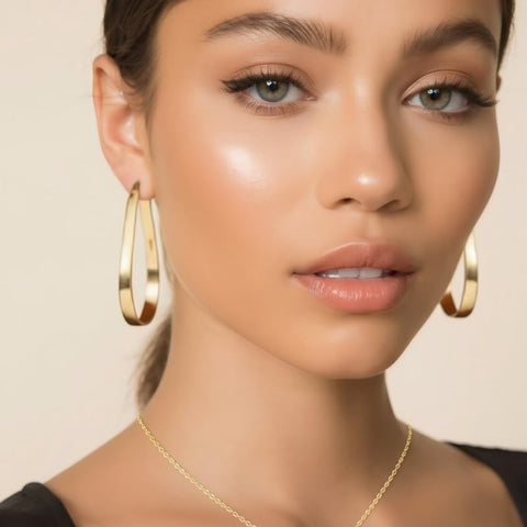 14K Gold Plated Cross Infinity  Pendant Necklace  for Women