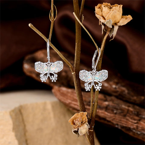 Sterling Silver Bee Butterfly Chicken Chihuahua  Dinosaur Frog Octopus Paw Print Platypus Dangle Earrings