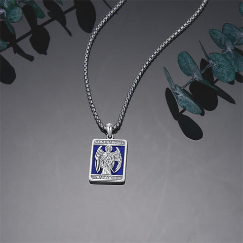Sterling Silver Amulet Medal Viking Tree of Life Athena Lion Star of David Nefertiti Odin Raphael Pendant Necklace