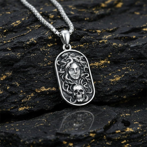Sterling Silver Memento Mori Tree of Life Anubis Pendant Viking Amulet   Protection Pendant Necklace Egyptian Jewelry Christmas Birthday Gifts