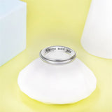 Sterling Silver Spinner Ring Fidget Anxiety Worry Relieving Boredom ADHD Autism Band Rings for Women Men