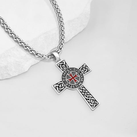 14K Gold Plated  Cross Necklace Religious Amulets Jewelry Gifts