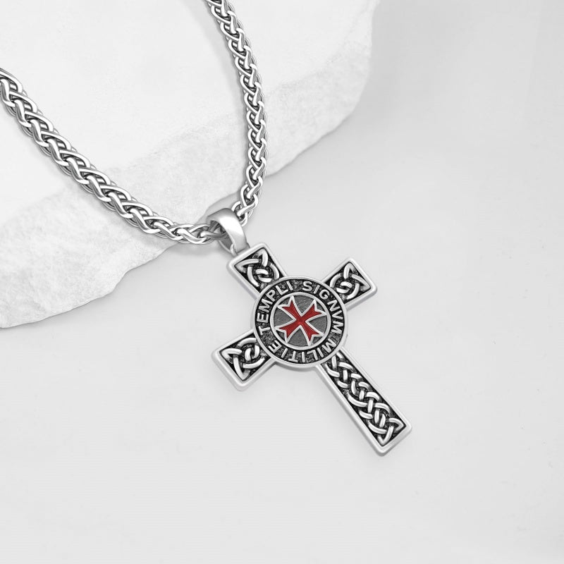 14K Gold Plated  Cross Necklace Religious Amulets Jewelry Gifts