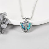 925 Sterling Silver Santa Muerte/Saint Michael/Raphael Necklace Warrior Protect Us Amulet Jewelry Gift for Men Father