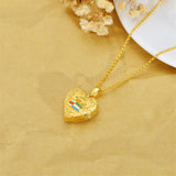 10K 14K 18K  Gold Personalized Photo Graduation Pendant Necklace