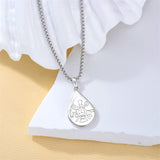 Sterling Silver Firefighter Pendant  Necklace  For Men