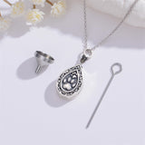 Sterling Silver Bumble Bee  Butterfly Cardinal Cross Dragonfly Hummingbird Paw Print Urn Necklace for Ashes